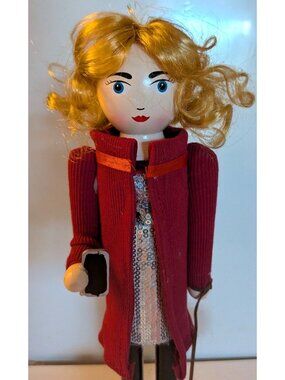 NWT City Girl Nutcracker Sequins Dog Walker Ashland Michaels Christmas Decor